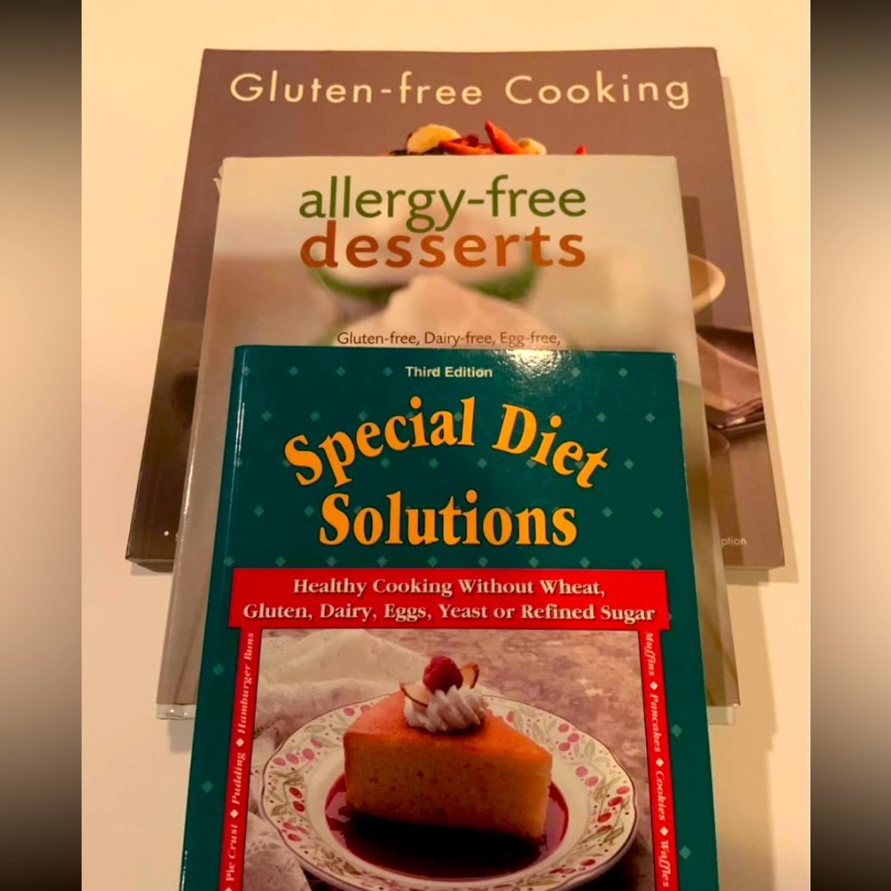 Gluten Free Cookbooks Bundle Of 3 Cookbooks